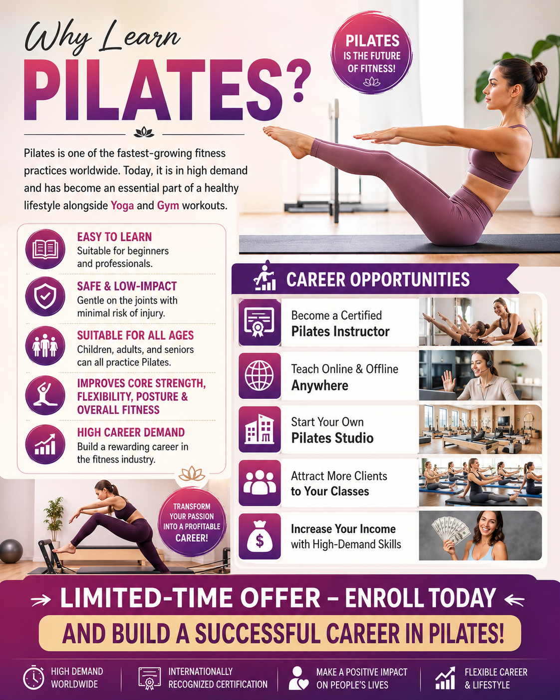 Pilates Yoga Teacher Training Course online Offline (2)